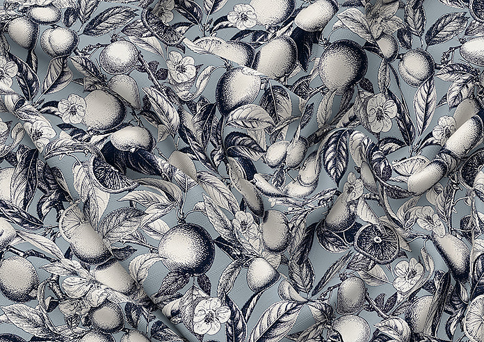 Plum Sketch, Misted - Roman Blind - Image 4